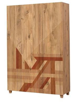 Spinta Kalune Design Leva Flow, ruda sp., 120 cm x 48 cm x 189 cm