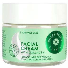 Veido kremas Green Feel's With Collagen, 50 ml