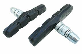 Piduriklotsid CarCommerce, metall, must v., 2 tk