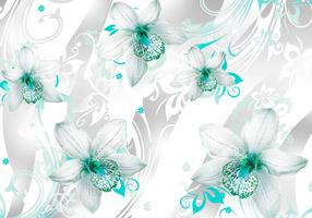 Fototapetas Artgeist Sounds Of Subtlety - Turquoise, 210 cm x 300 cm