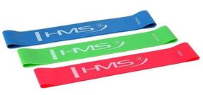 Pasipriešinimo guma HMS Slim Set, 60 cm x 5 cm x 1.2 cm, mėlyna sp.