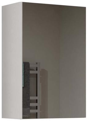 Подвесной шкафчик для ванной с зеркалом Pola 1DL, белый цв., 22 см x 40 см x 60 см