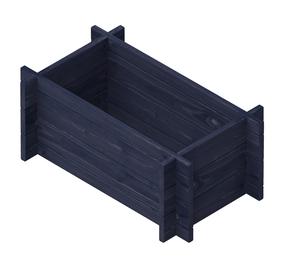 Paceļama dobe Upyard Multibox Black, 79 cm x 39.5 cm x 29.5 cm