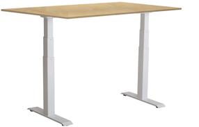 Datorgalds regulējams augstums Sun-Flex EasyDesk Adapt VI, 120 cm x 80 cm, 62 - 127 cm, balts krās./bērza krās.