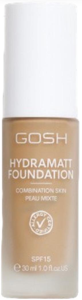Жидкая основа для макияжа Gosh Hydramatt, SPF 15, 010y, 30 мл
