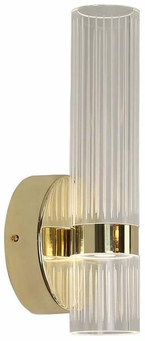 Lampa sienas Light Prestige Ambiente, LED, 3000 - 6000 °K, 1 x 6 W, caurspīdīga krās./zelta krās. / zelta krās.