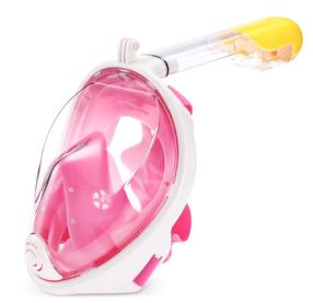 Nardymo kaukė Free Breath M2068G S/M, rožinė sp.