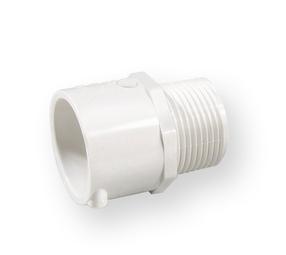 Vandentiekio mova Nibco PVC 436-005, 1/2 colio - Išorinis sriegis, polivinilchloridas (pvc)
