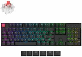 Беспроводная компьютерная клавиатура Keychron K10 Version 2 K10X-H1 Keychron Super Red, EN, черный цв.