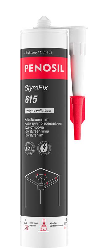 Liim polüstüreenist Penosil STYROFIX 615, 0.280 l, valge v.