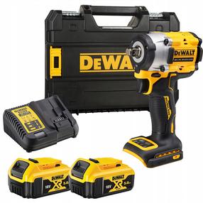 Bezvadu trieciena uzgriežņu atslēga Dewalt DCF921P2T-QW, 18 V, 5000 mAh