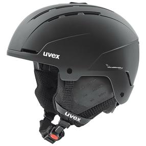 Лыжный шлем Uvex Stance, черный цв., 54-58 см