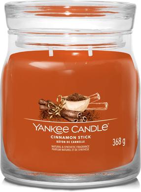 Свеча, ароматическая Yankee Candle Signature Cinnamon Stick, 35 - 50 час, 368 г, коричневый цв.