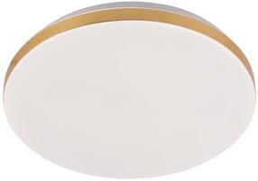 Valgusti plafoon Light Prestige Babilon LP-335/1C M 4GD, LED, 4000 °K, 1 x 24 W, valge v. / kuldne v.