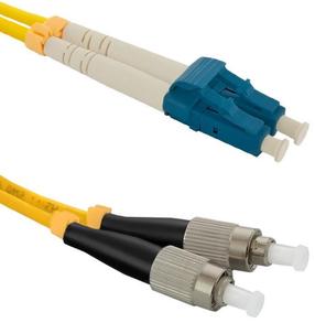 Laidas Qoltec LC/UPC, FC/UPC, 3 m, geltona sp.