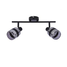 Valgusti lagi Candellux Lighting Yuki, E14, 2 x 15 W, must v./hall v. / must v.