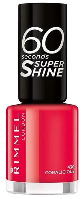 Лак для ногтей Rimmel London, coralicious цв., 8 мл
