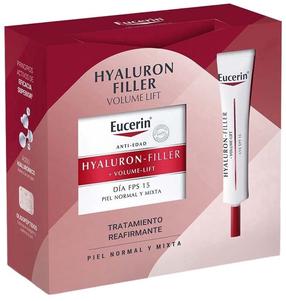 Näohooldustoodete komplekt naistele Eucerin Hyaluron-Filler Volume Lift, 65.0 ml, SPF 15, 2 tk