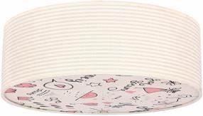 Šviestuvas lubų Candellux Lighting Kiddy, E27, 2 x 40 W, smėlio sp. / smėlio sp.