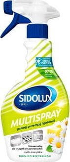 Universāls tīrīšanas līdzeklis Sidolux Multispray, universālais, 0.5 l