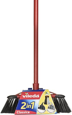 Grīdas slota Vileda Universal Classica 143782, sarkana krās., 130 cm