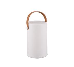 Lauko stalo šviestuvas Reality Aruba, 1W, LED, IP44, balta sp., 13 cm x 20.5 cm