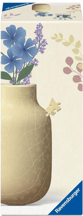 3D puzle Ravensburger 3D Vase: Vanilla, 11 cm x 11 cm, 162 gab.