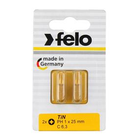 Набор битов для отверток Felo 02201067, PH1, 25 мм