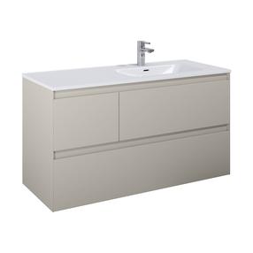 Vannas istabas skapis zem izlietnes Elita Split Right, bēša krās., 45.8 cm x 120 cm x 63.5 cm