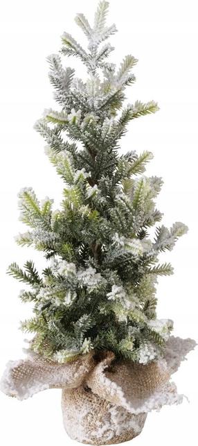 Dirbtinė Kalėdų eglutė apsnigta Boltze Home Tanne, 40 cm, su stovu