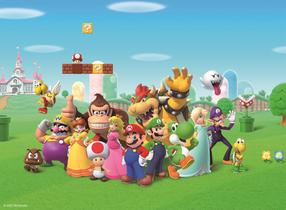 Пазл Ravensburger Super Mario 129935V, 49 см x 36 см, 200 шт., многоцветный