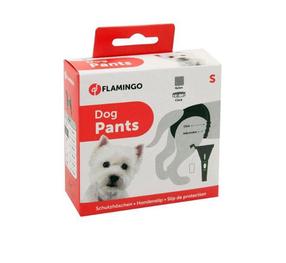 Apsauginės kelnaitės šunims Flamingo Sasha S, 24 - 31 cm juoda sp.