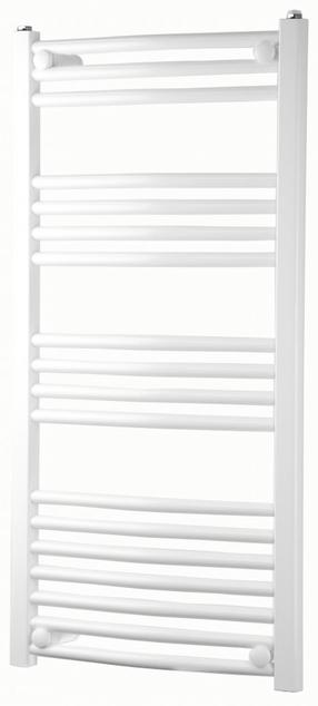 Vandeninis rankšluosčių džiovintuvas Elonika KLD RAL 9016, 500 mm x 1000 mm, balta sp., 50 cm x 100 cm, 394 W