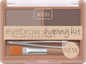 Набор для макияжа бровей, для бровей Wibo Eyebrow Shaping Kit, 5 мл, коричневый цв. 3