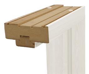 Vertikaalne ukseraam Classen, 208 cm x 9 cm x 0.8 cm, tuhk v.