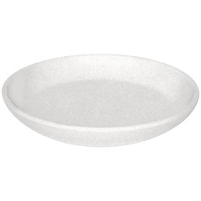 Lėkštelė vazonui Domoletti 5906750949130, balta sp., 25 cm