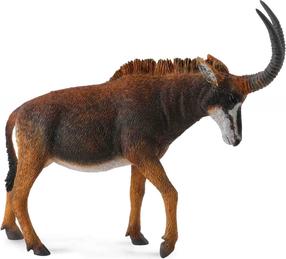 Фигурка-игрушка Collecta Giant Sable Antelope Female 88578, 12.5 см, коричневый цв.