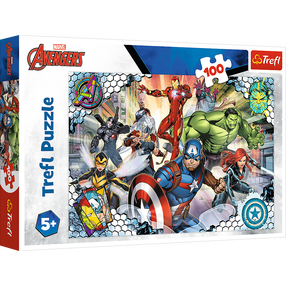 Dėlionė Trefl Avengers 16454T, 27.5 cm x 41 cm, 100 vnt., įvairių spalvų