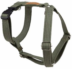 Regulējamas krūšu siksnas Amiplay Guard Cotton, haki krās., 360 - 520 mm, M