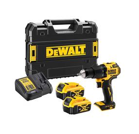 Triecienurbjmašīnas ar bateriju Dewalt DCD709P2T-QW, 18 V, 5 Ah