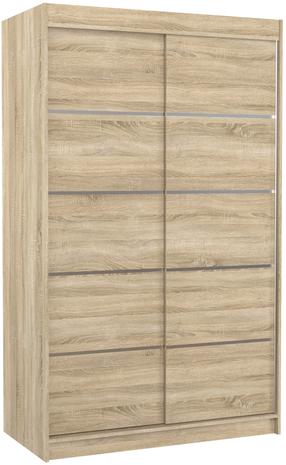 Spinta ADRK Benisso, sonoma ąžuolo sp., 120 cm x 58 cm x 200 cm