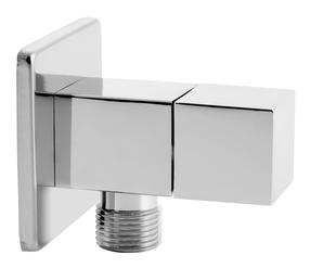 Dekoratiivne nurgaklapp Ferro quadro Z293, nurk, veekulu reguleerimiseks, g1/2", 3/8''