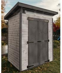Sodo sandėliukas Upyard Strongbox, 163 cm x 127 cm x 222 cm, pilka sp.