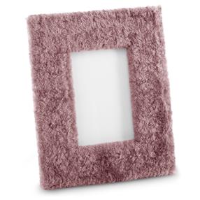 Nuotraukų rėmelis AmeliaHome Fur Mauve, 21 cm, rožinė sp.