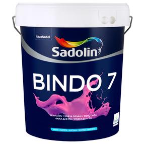 Sienu krāsa Sadolin Bindo 7, balts krās., 15 l