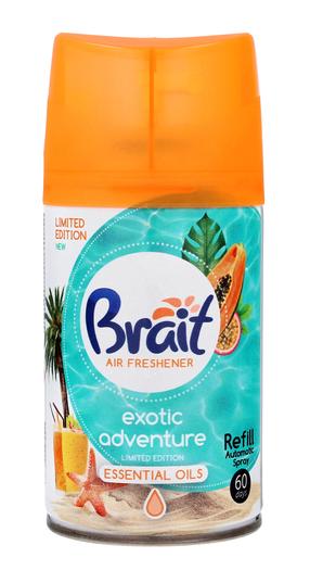 Elektriline õhuvärskendaja täiteaine Brait Exotic Adventure, 0.25 l