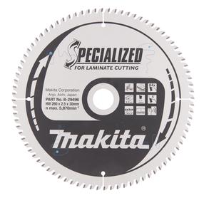 Pjovimo diskas Makita Specialized, 260 mm x 30 mm