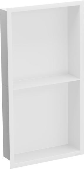 Įleidžiama sieninė lentyna Mexen X-Wall-R, 10 cm x 60 cm x 30 cm, balta sp.