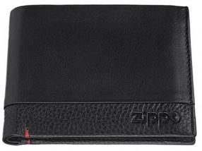 Kошелек Zippo Nappa Tri-Fold, черный цв.