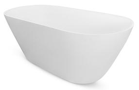 Vonia, laisvai pastatoma Besco Moya, 170 cm x 72 cm x 56 cm, apvali, balta sp.